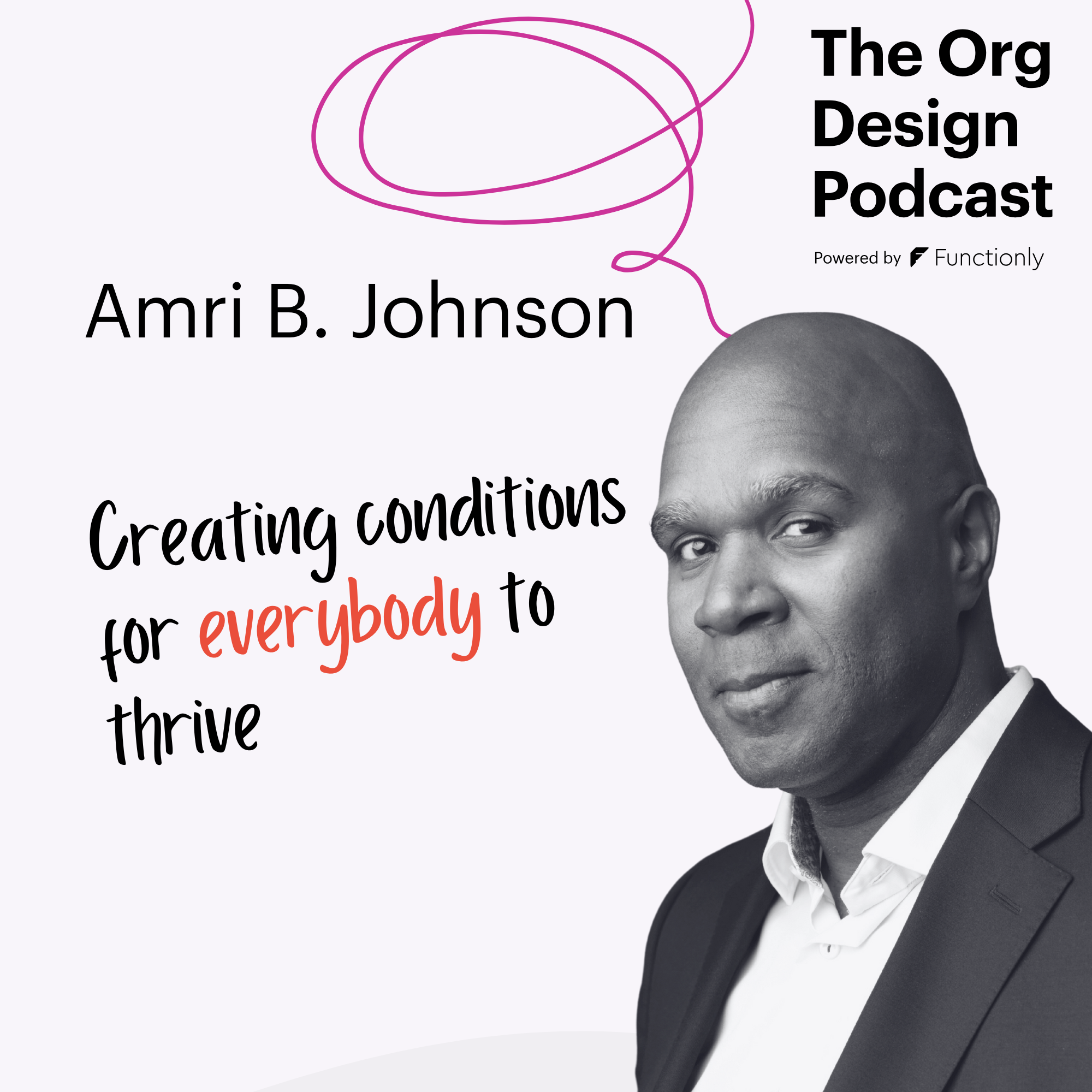 Inclusion in Org Design and creating conditions for EVERYBODY to thrive with Amri B. Johnson